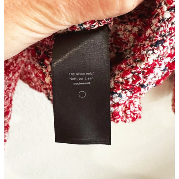 Rag & Bone Womens Halstead Varsity Sweater Medium Chunky Knit Oversized Preppy - Picture 7 of 9